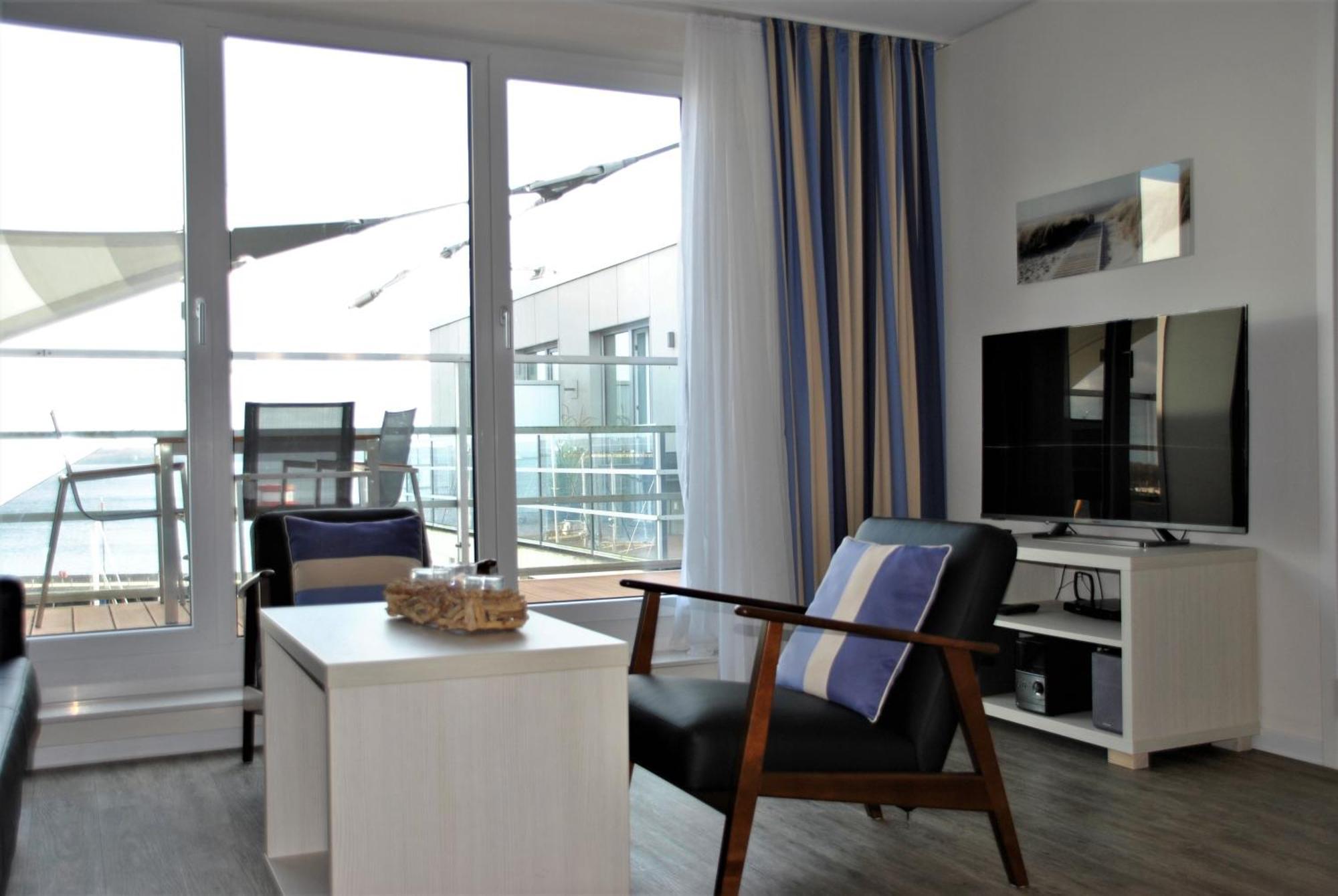 Apartment 42 "Segler", Mit Sauna, Blickrichtung Offene See Eckernfoerde Ngoại thất bức ảnh